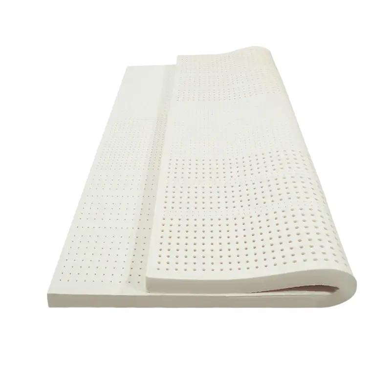Projeto ergonômico de 7 zonas de látex liso plana colchão