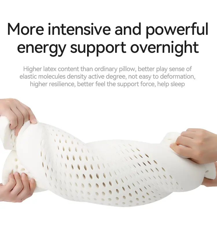 Medium Soft Latex Ergonomic Pillow