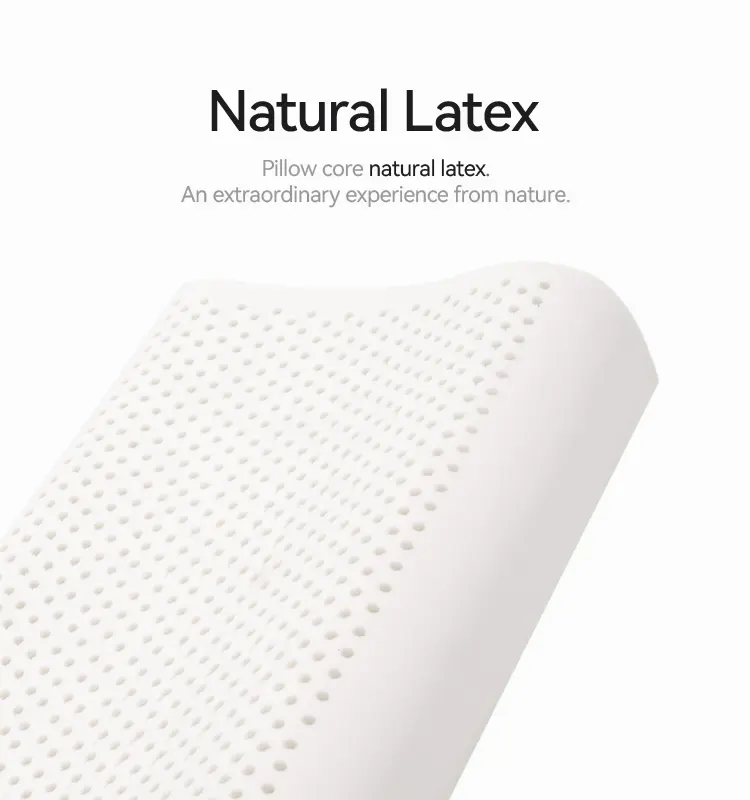 Medium Soft Latex Ergonomic Pillow
