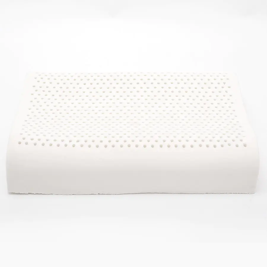 Travesseiro ergonômico de látex macio médio