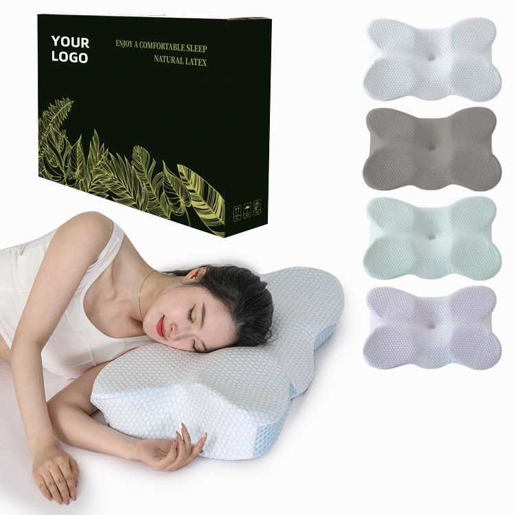 Almofado de espuma de memória ergonômica em forma especial